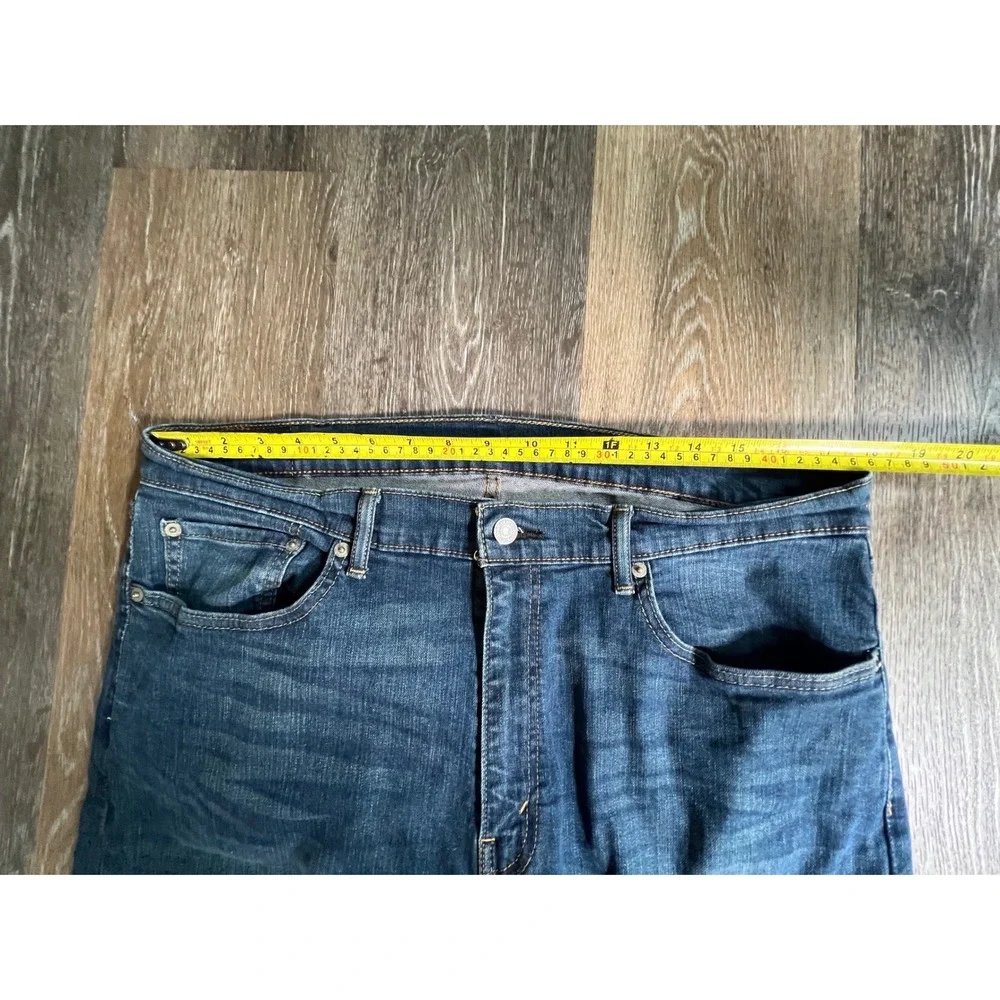 Levi's 505 Regular Fit Jeans Mens 38x30 Blue Denim Straight Leg Pants 1625